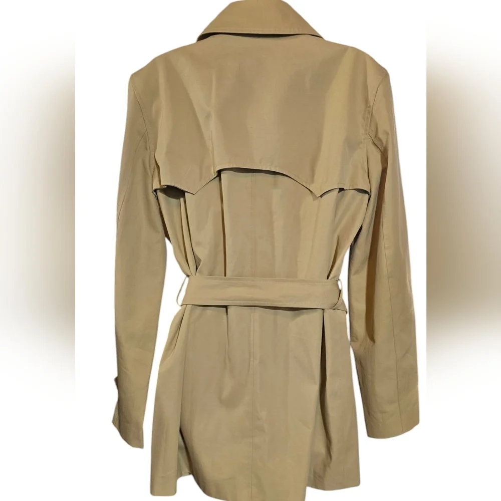 LRL Classic Tan Trench Coat Size L